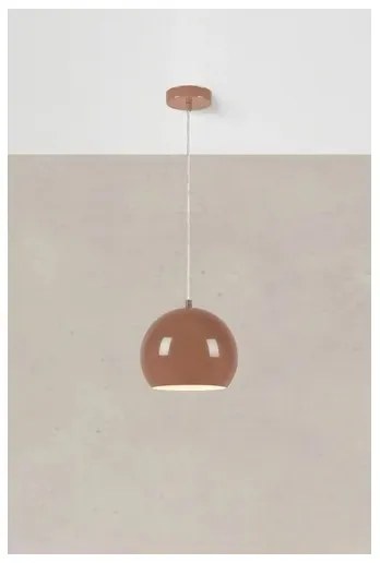 Markslöjd 108990 - POP kábeles függőlámpa 1xGU10/7W/230V, átmérő 20 cm, barna