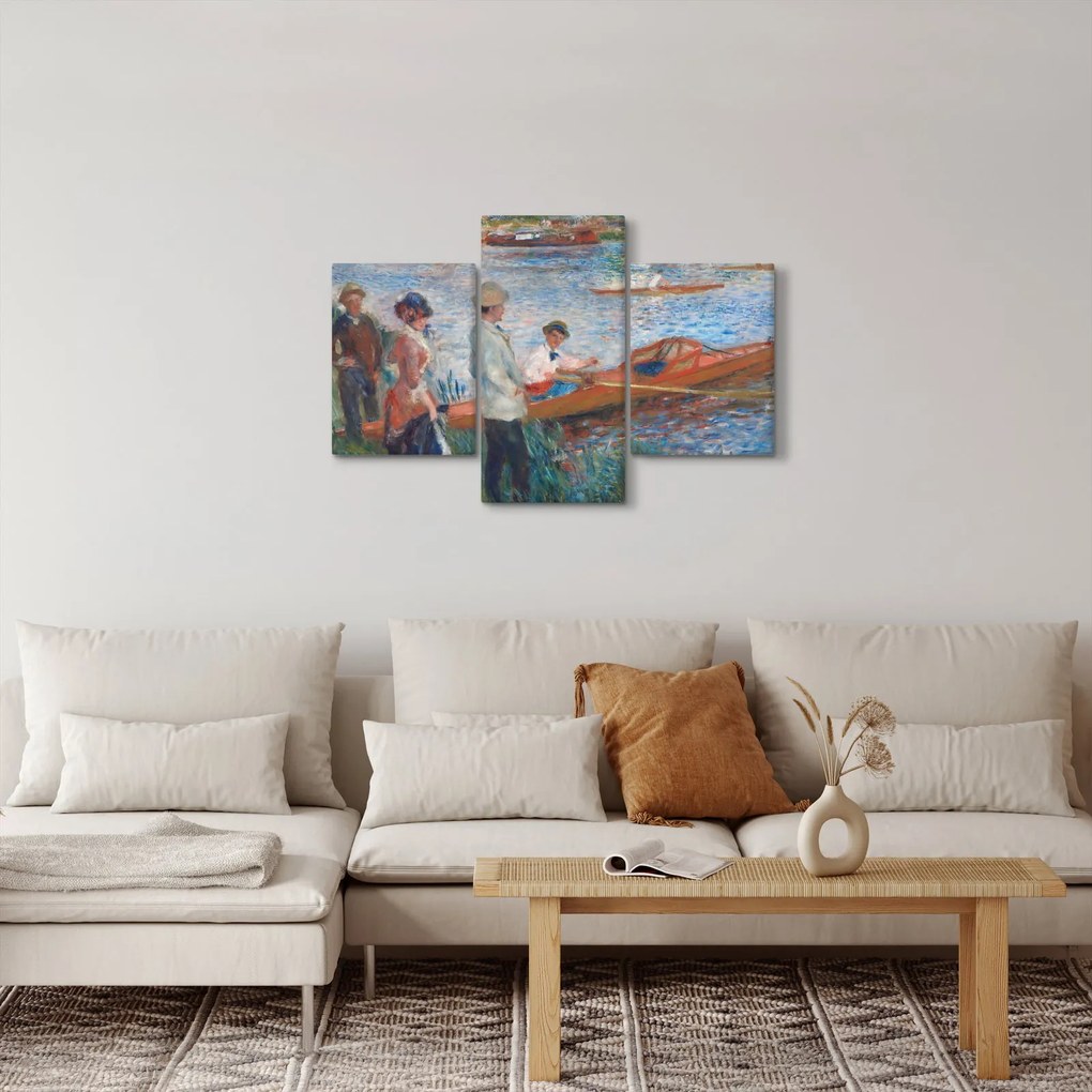 Kép - Auguste Renoir, Oarsmen at Chatou, reprodukciók (90x60 cm)