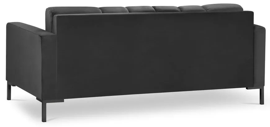 Bali sötétszürke bársony kanapé - Cosmopolitan Design