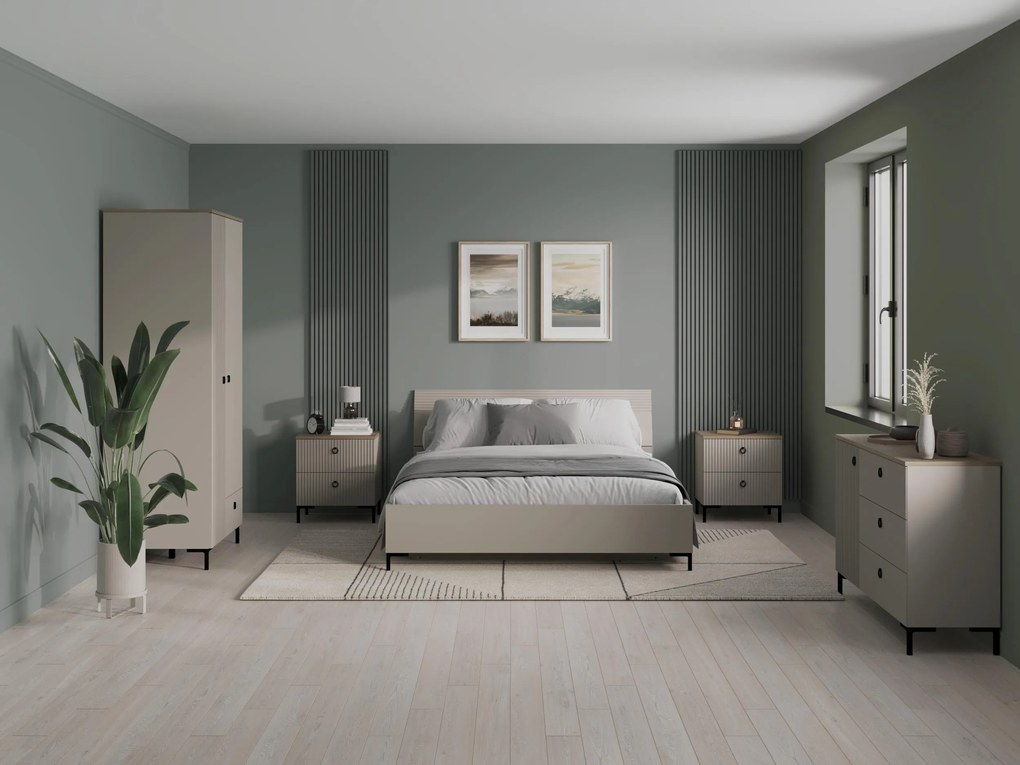 Vitrin Demandaron 1 (taupe + silverjack tölgy) . 1116815
