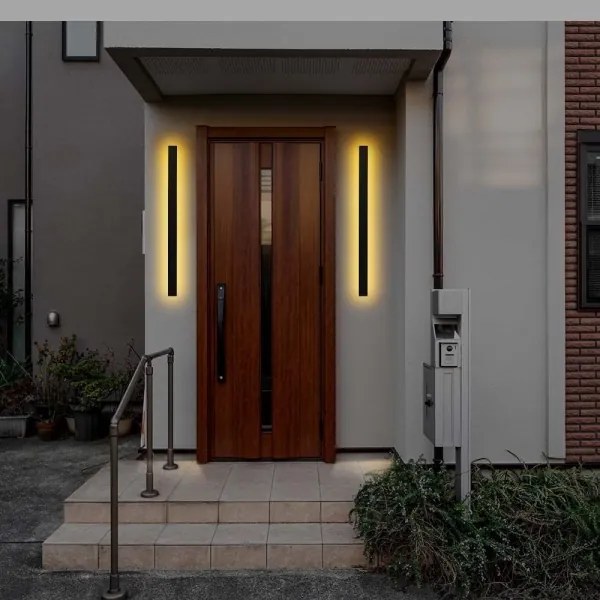 LED kültéri fali lámpa LED/10W/230V 4000K IP65 51 cm antracit
