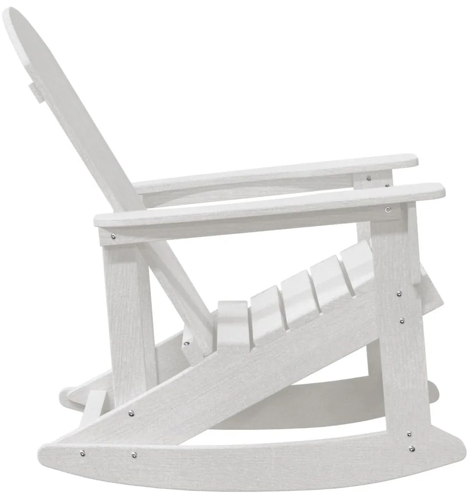 Adirondack hintaszék Fehér 73.5x92x90 cm HDPE