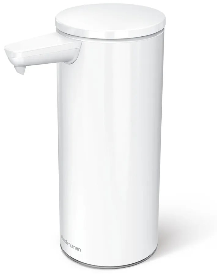 Fehér automata acél szappanadagoló 266 ml – simplehuman