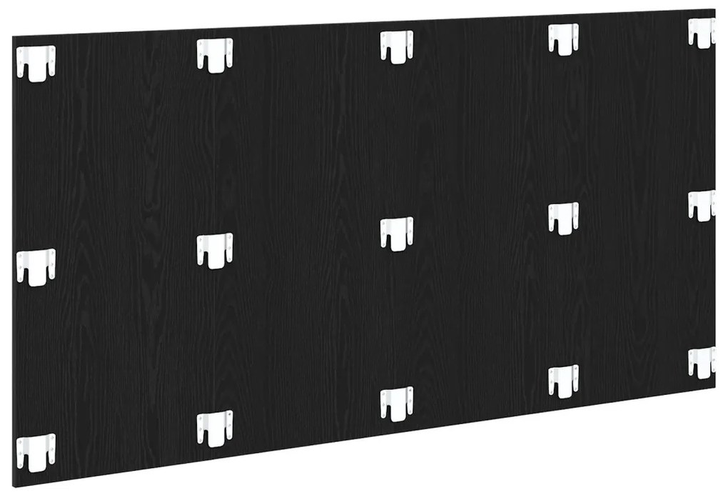 Fejtámla Musta tammi 160 x 1,5 x 80 cm Faanyag