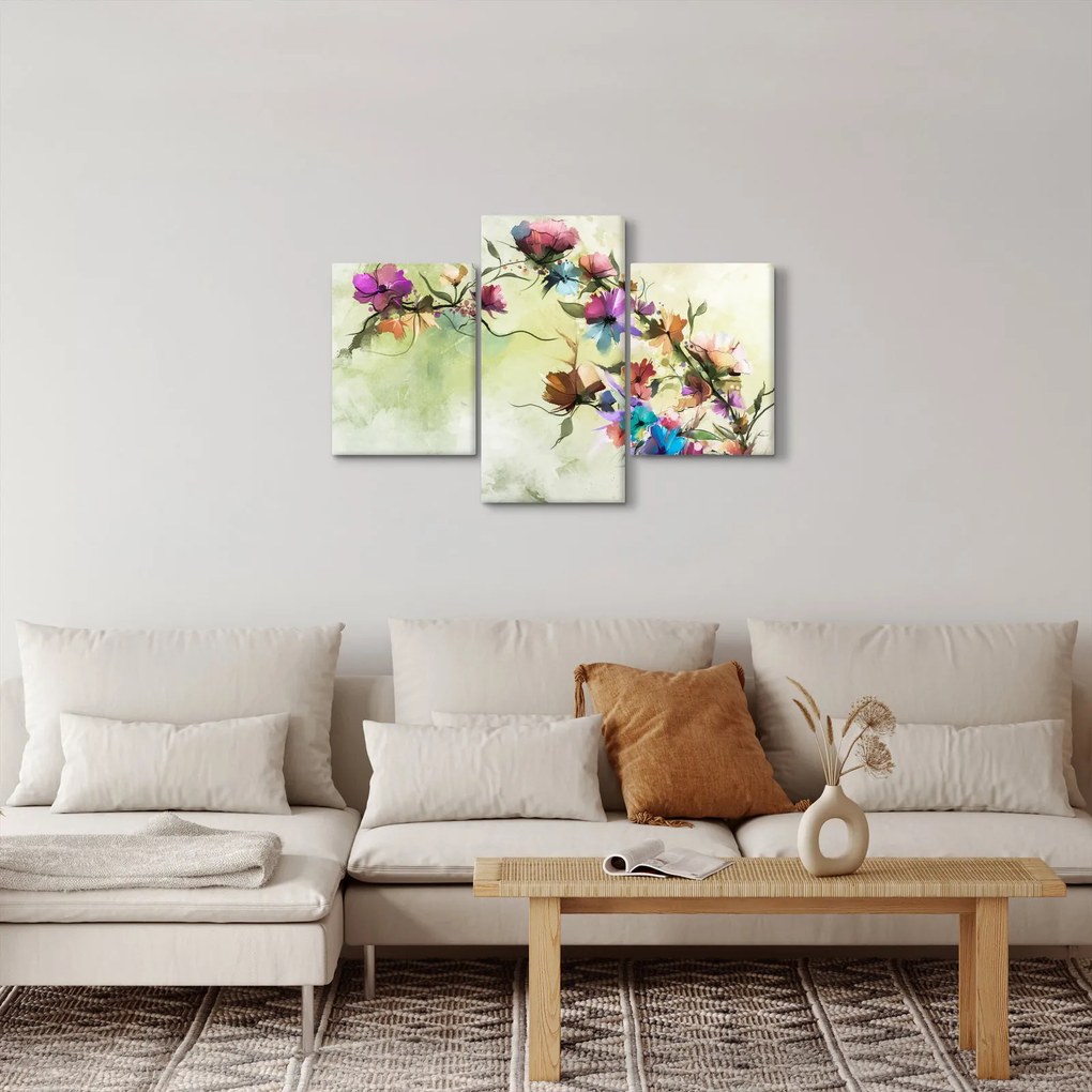 Kép - Virág festménye (90x60 cm)