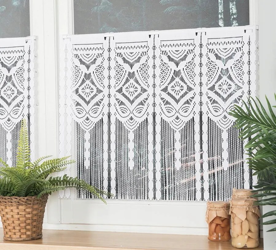 Mg Irigy Hónaljmirigy Makramé Zsinór 60x50cm Fehér lengyel Inara