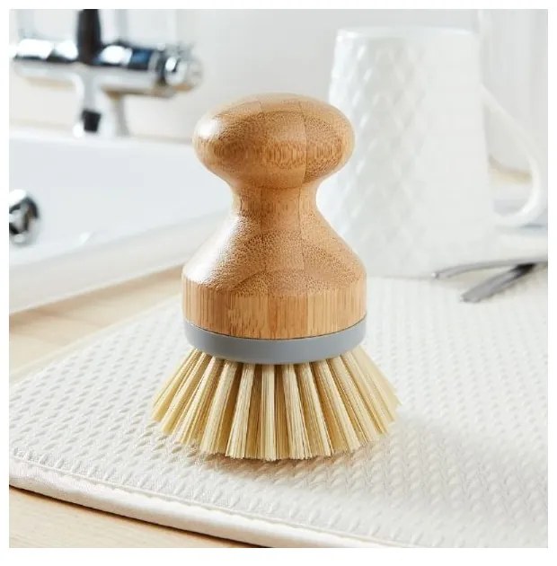 Bamboo bambusz kefe, ø 9,5 cm - Addis