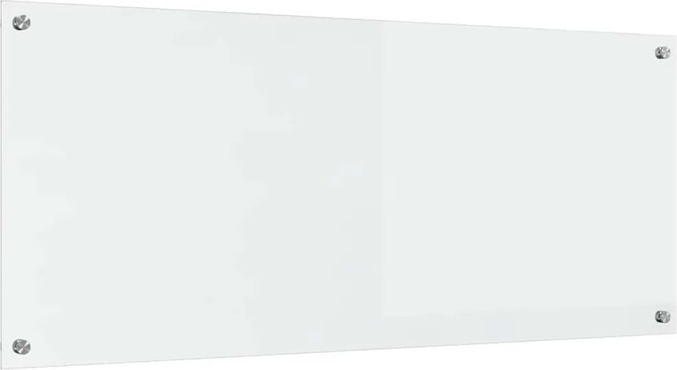 vidaXL Konyhai splashback Átlátszó 120 x 50 cm edzett üveg