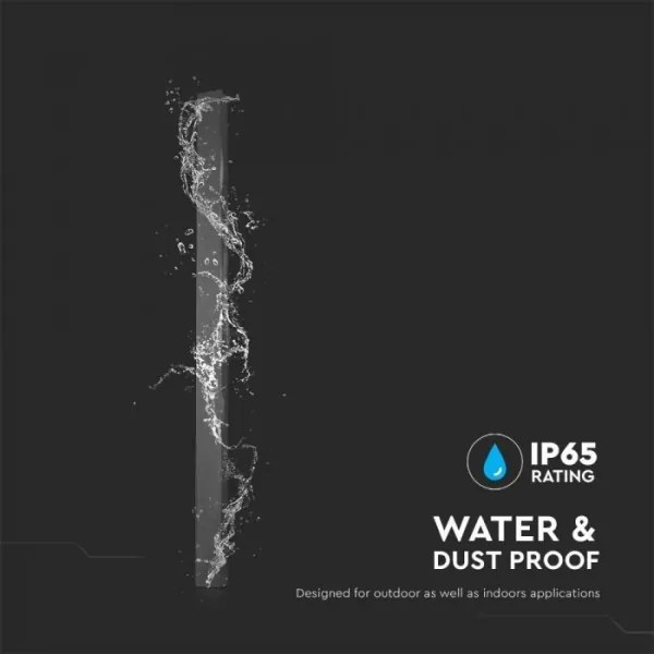 LED kültéri fali lámpatest LED/10W/230V 3000K IP65 51 cm fekete