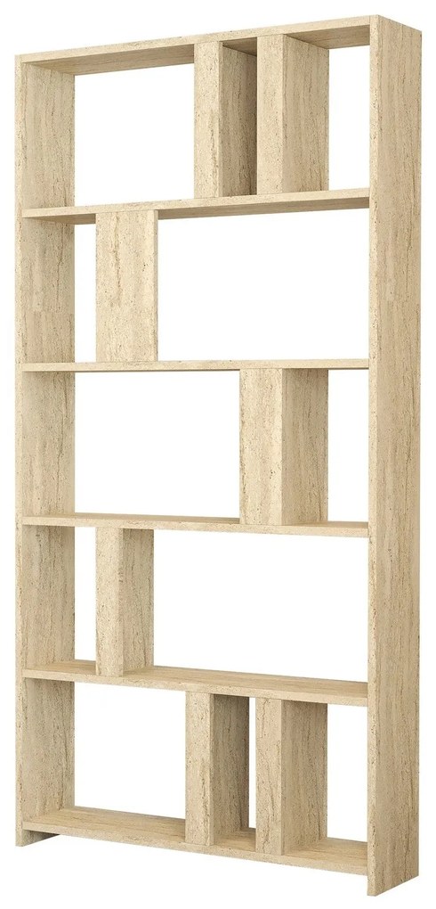 Könyvespolc Lima - Travertine