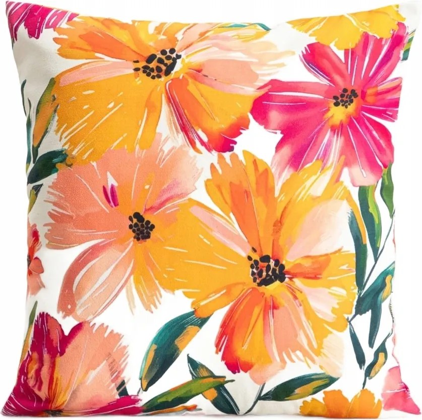 Amelia párnahuzat virágmintás 45x45cm Homla