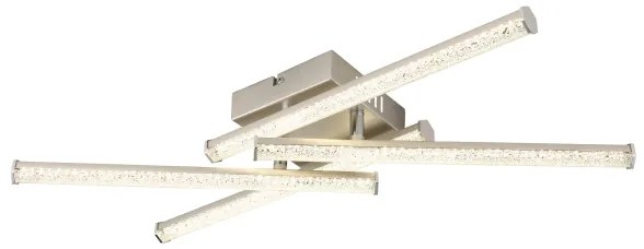 Globo 67346-24 - LED Mennyezeti lámpa KIRINA LED/24W/230V 4000K matt króm