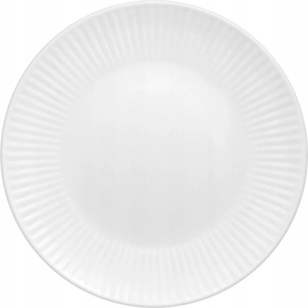 Tányér 26 cm Dália fehér