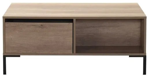 Kávésasztal 42x103 cm barna