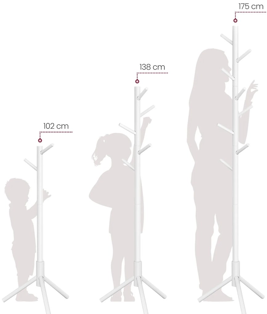 Fehér fogas tömör fából STELLO