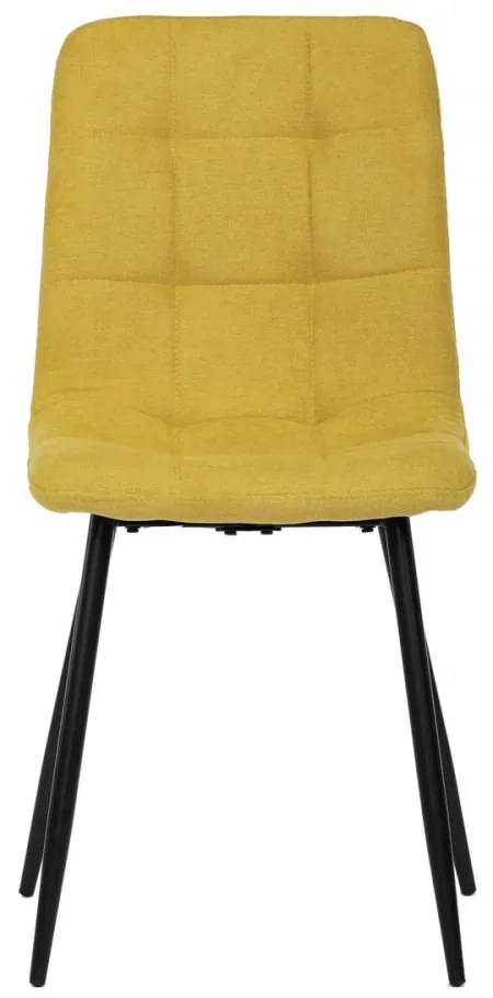 Scaun modern cu tapițerie Galbenă CT-281