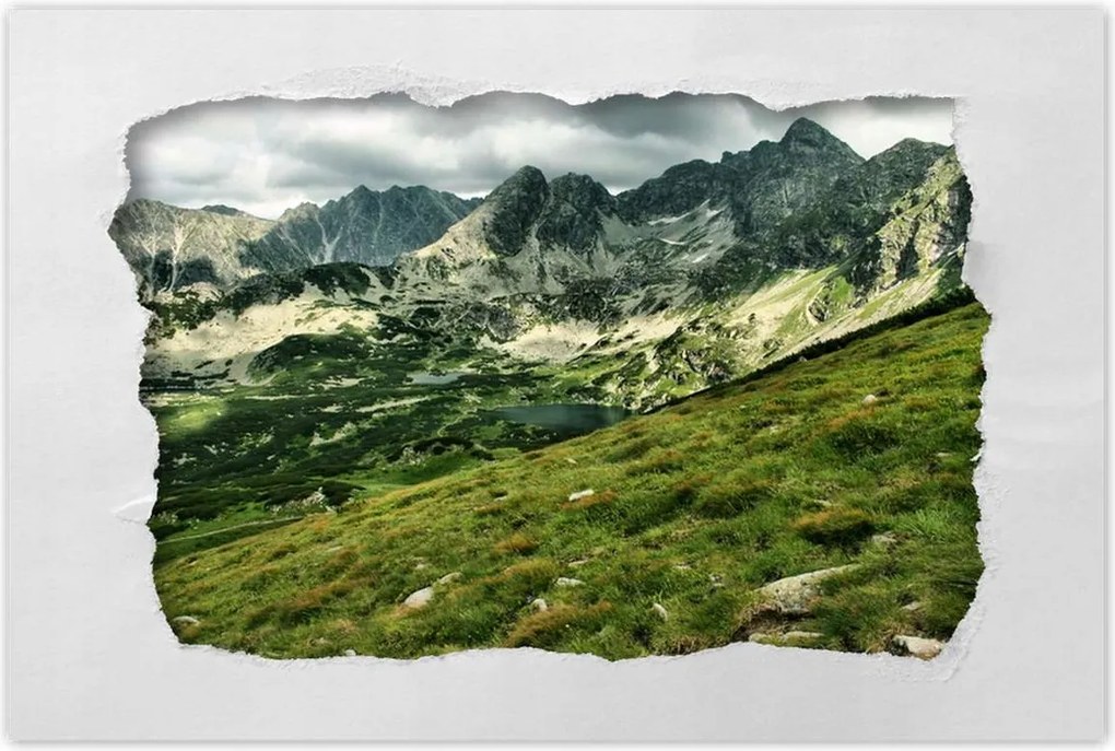 Poszterek 120x80 Tátra Lengyel hegyek Kilátás