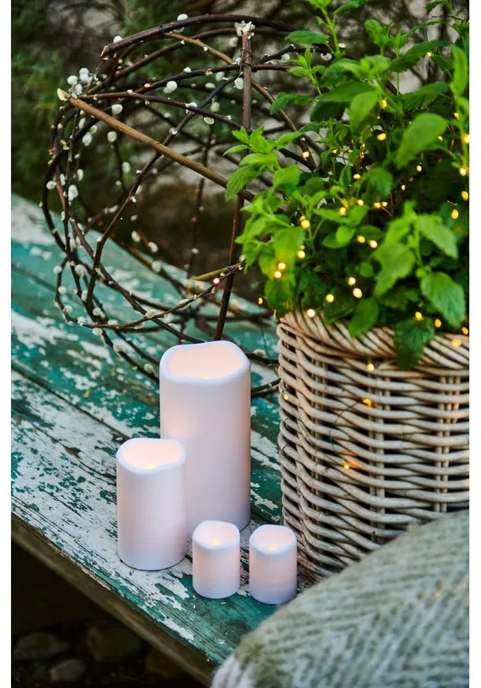 Fehér kültéri fénydekoráció Storm – Sirius