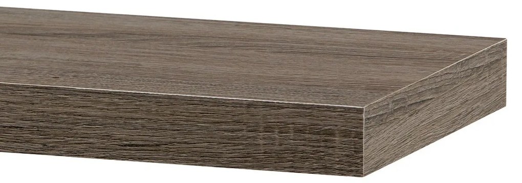 P-001 falipolc, sonoma tölgy, sötét