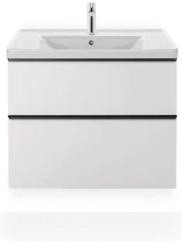 Duravit 2367800000 - Falra szerelhető D-NEO mosdó 80x48 cm, kerámia, fényes fehér