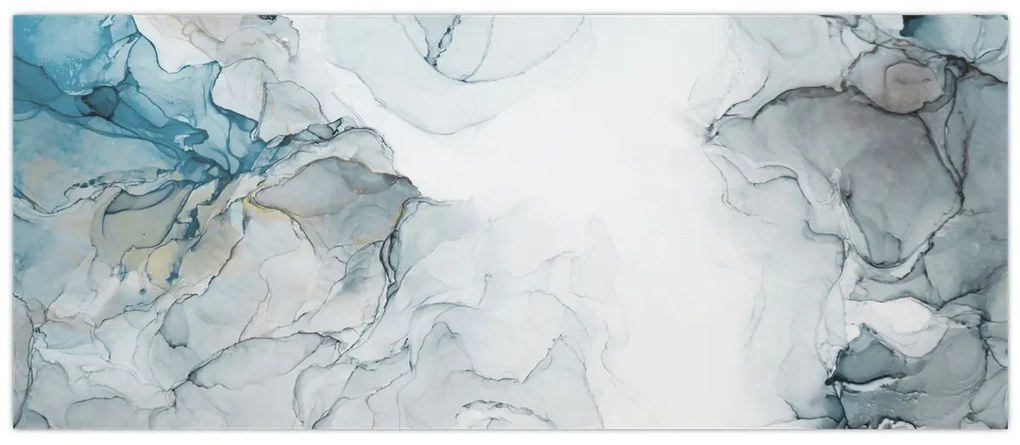 Kép - Kék márvány (120x50 cm)