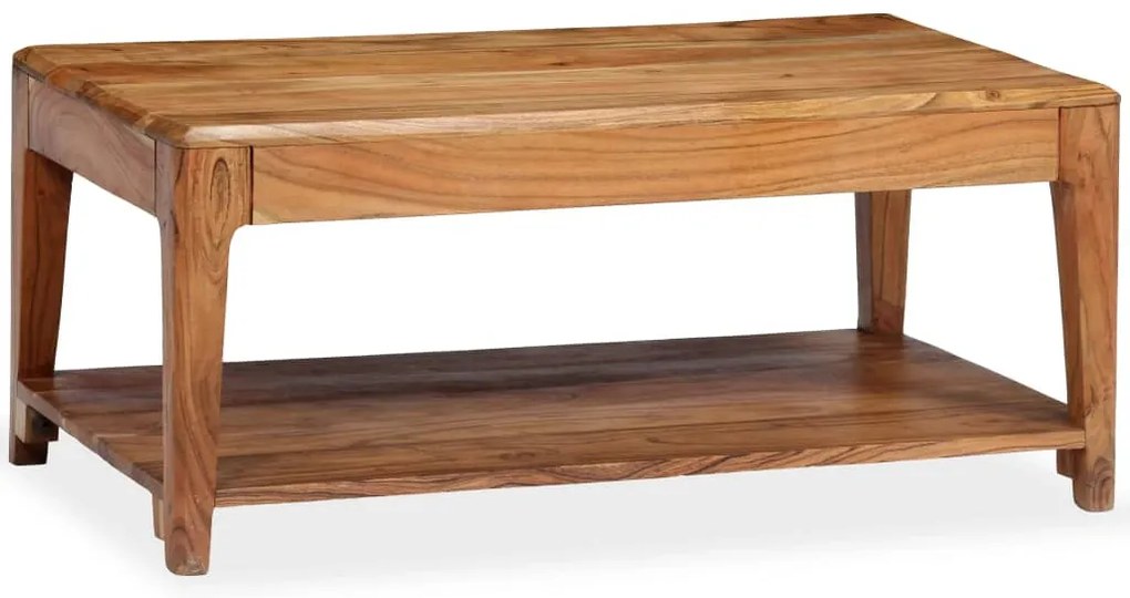 tömör fa dohányzóasztal 88 x 50 x 38 cm