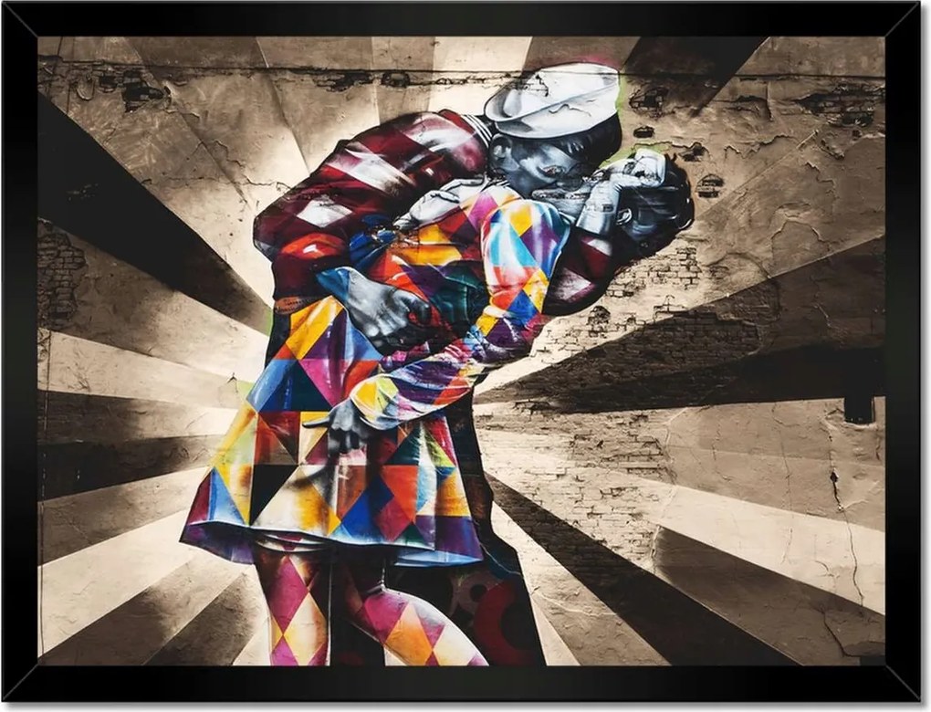 Poszterek keretben 40x30 Graffiti Utcaművészet