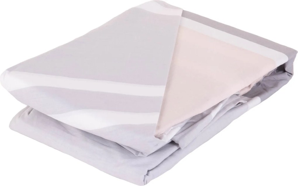 Pamut Ágyneműhuzat kétoldalas csíkos 200x220