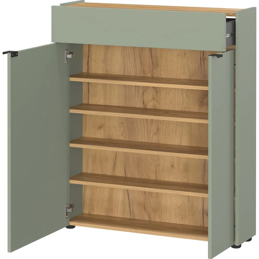 Zsályaszínű szekrény 82x102x22 cm Ameca – Germania