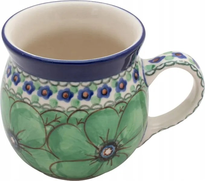 Cseh bögre 220 ml Ceramika Artystyczna Boleszláv U0408A Árvácska