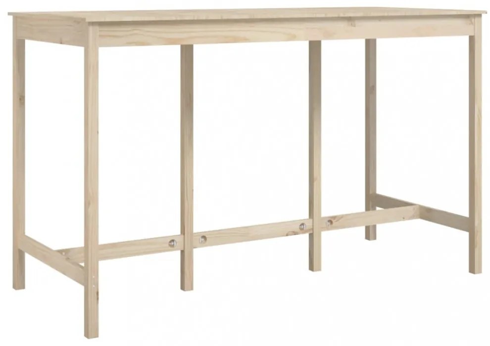 tömör fenyőfa bárasztal 180 x 80 x 110 cm