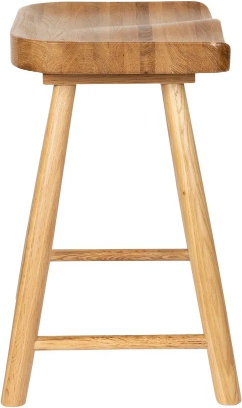 Natúr színű tölgyfa ülőke Vander – White Label