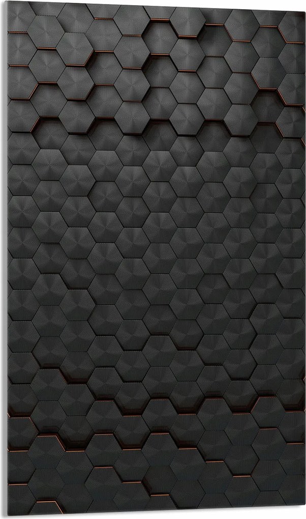 Üveg Vágódeszka 30x52 Fekete Konyhai