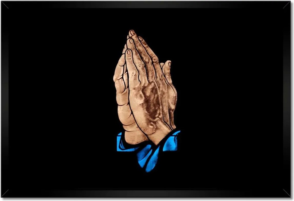 Poszterek keretben 60x40 Ima Kéz