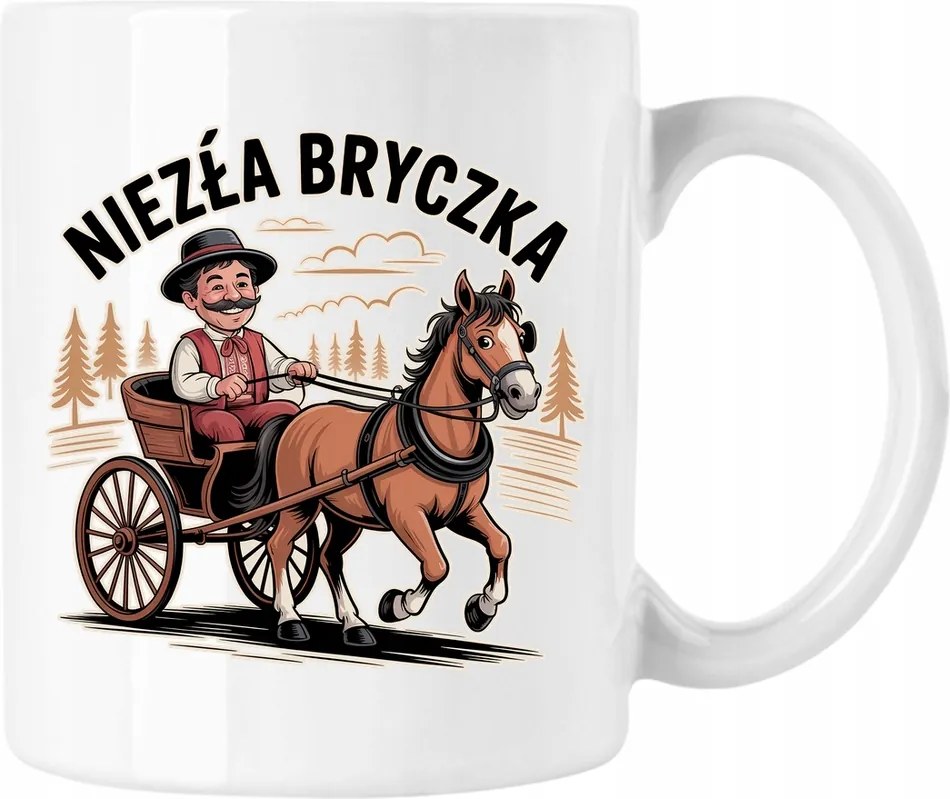 Bögre szép lovas vicc 2 fehér 330ml