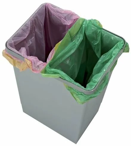 Elletipi Műanyag szemetes 35 l, szürke