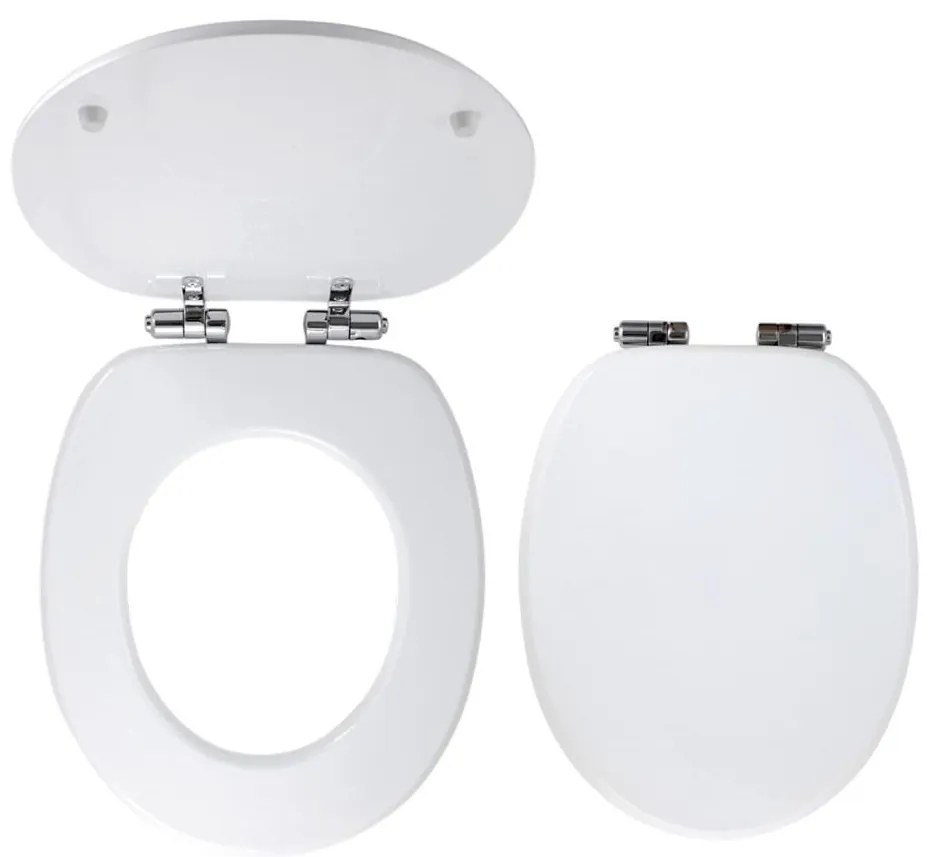 FERRO - SoftClose MDF WC-ülőke, fehér