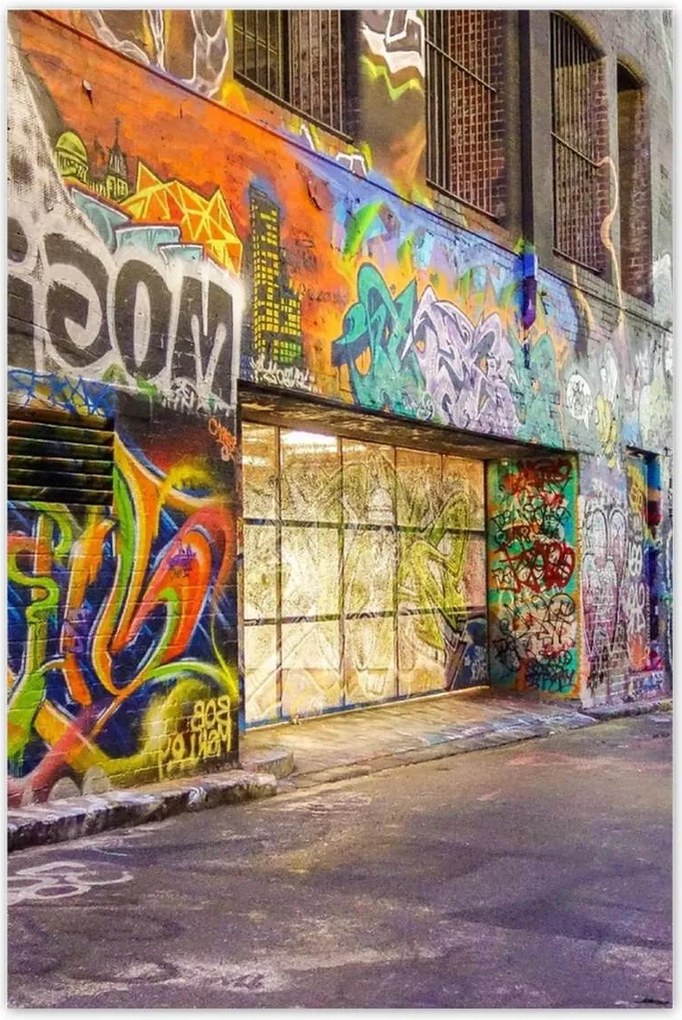 Poszterek 60x90 Graffiti Spary paint