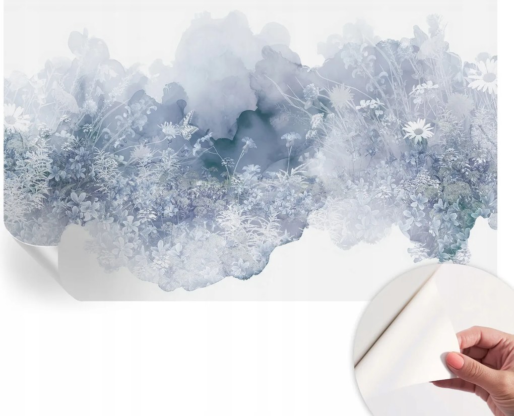 Öntapadós fali fotótapéta Hálószobába Virágos rét 416x254 cm