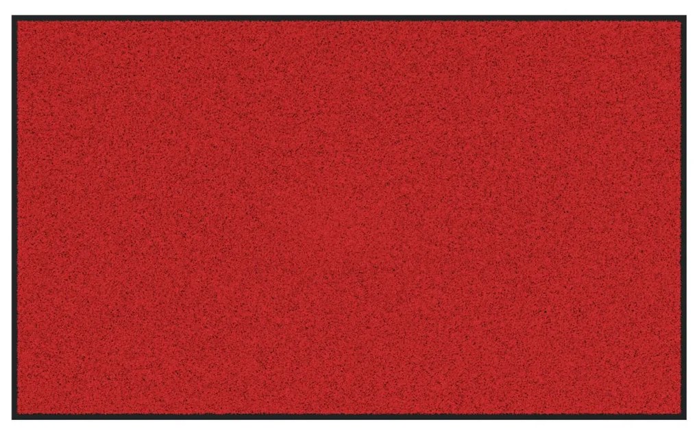 Piros Ajtószőnyeg Téglalap 90x150 cm