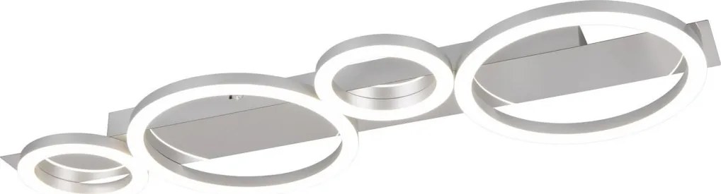 TRIO R64821106 LUMOS Modern LED Mennyezeti Lámpa Ezüst LED IP20