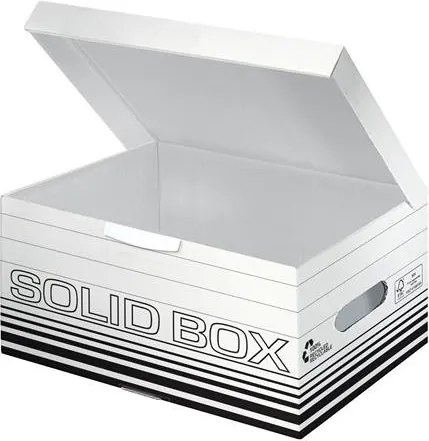 Archiválódoboz, S méret, LEITZ Solid, fehér (E61170001)
