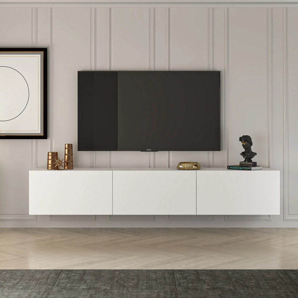 TV szekrény West - White