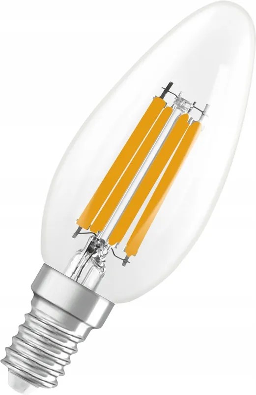 Led izzó B35 E14 3.4W 470lm 4000K Tompítható Filament Superstar Osram