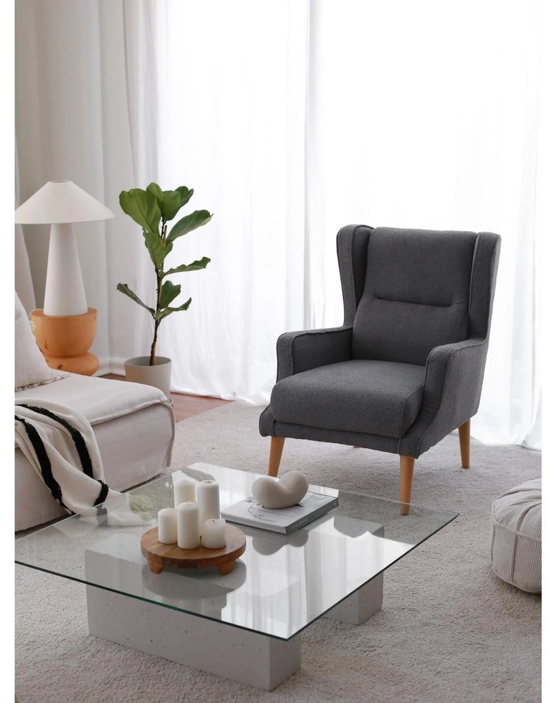 Füles fotel Klamoretta (füst + fa). Akció -25%. 1106513