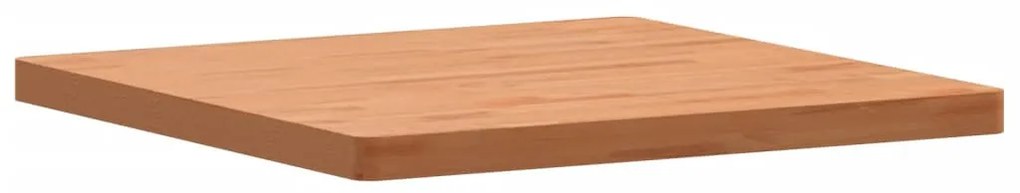 tömör bükkfa négyzet alakú asztallap 70 x 70 x 4 cm
