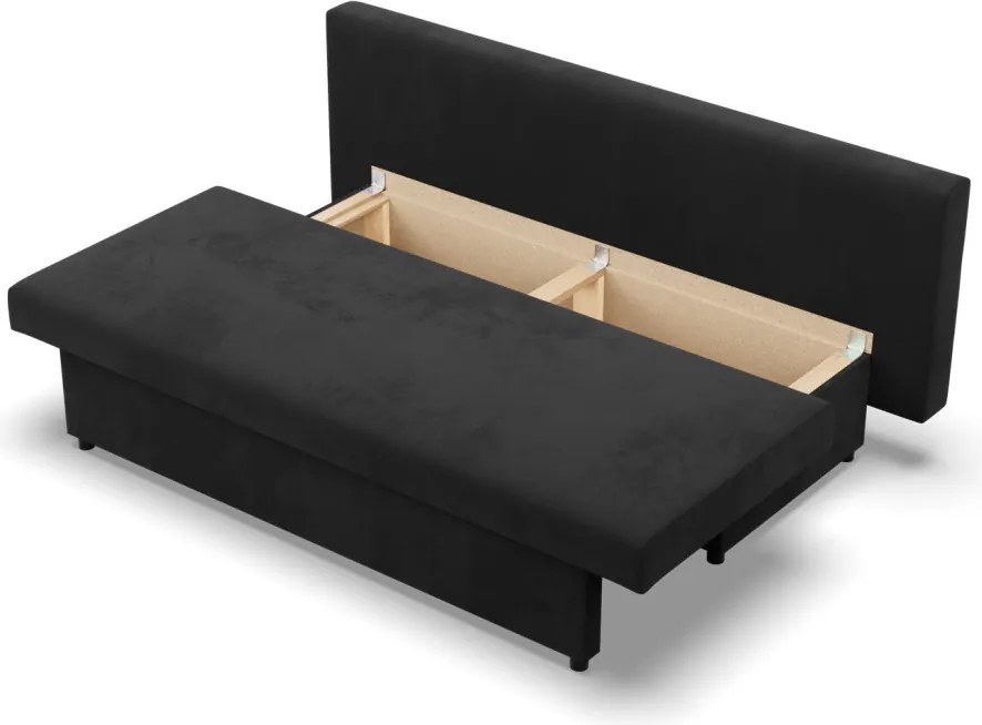 Sony kanapé, szövet anyag, bonell töltet, fekete