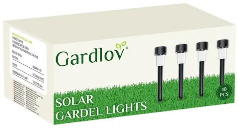 Napelemes kerti lámpák - 10 db. Gardlov 23859