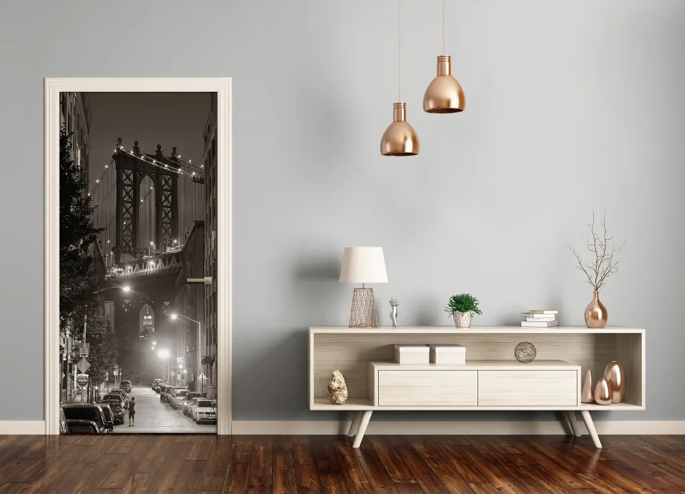 Ajtó méretű poszter Manhattan New York City 85x205 cm