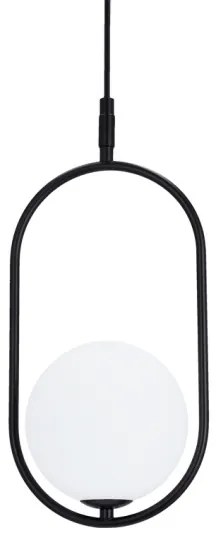 Függeszték CORDEL 1xG9/28W/230V fekete kábellel